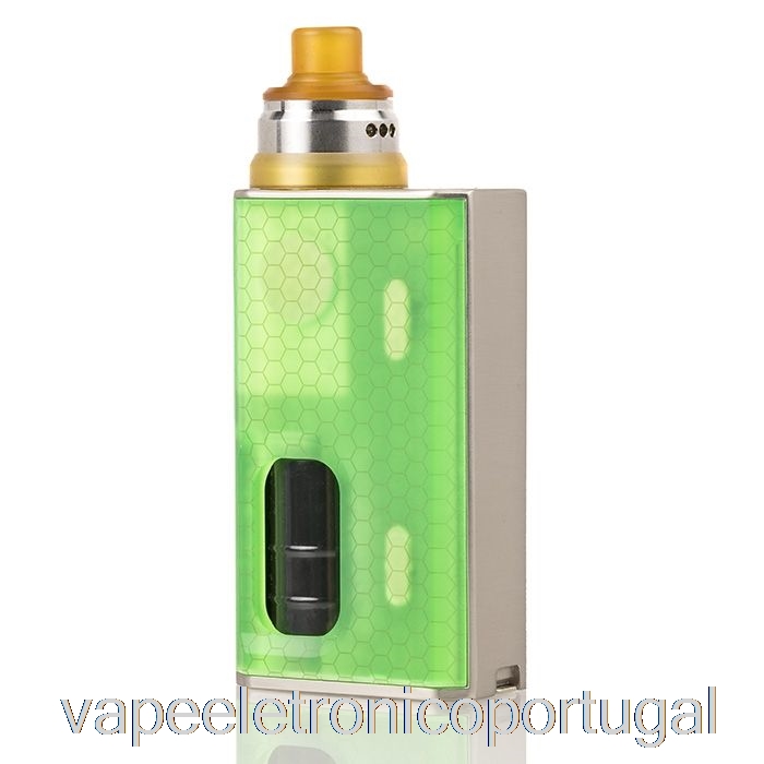Vape Eletrônico Wismec Luxotic Bf 100w Starter Kit Resina Favo De Mel Verde